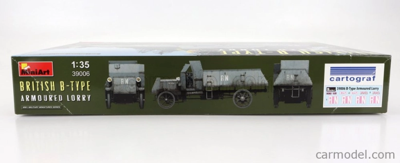 Miniart Truck British B-type Armoured Lorry Military 1916 1:35 /