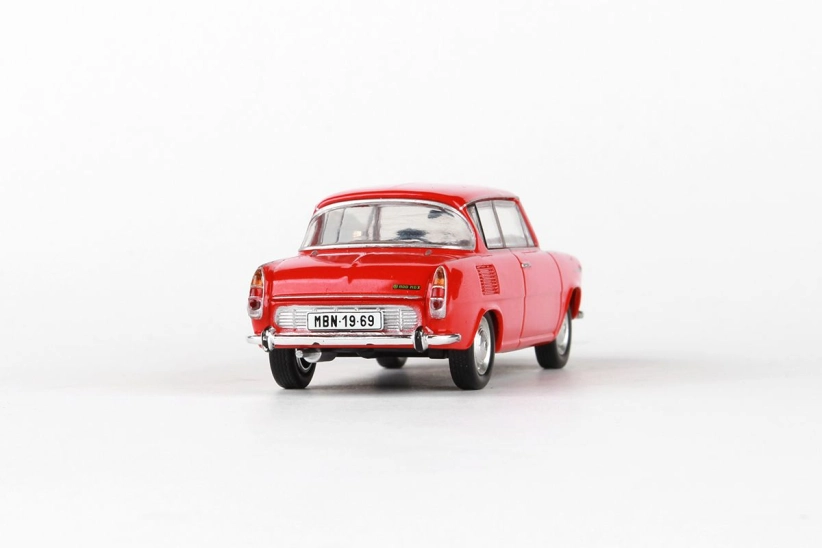 Abrex Škoda 1100MBX (1969) 1:43 – červená oranžová