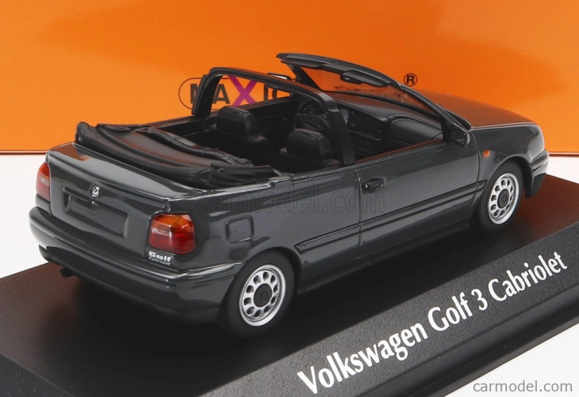 Minichamps Volkswagen Golf Iii Cabriolet 1997 1:43 Grey Met