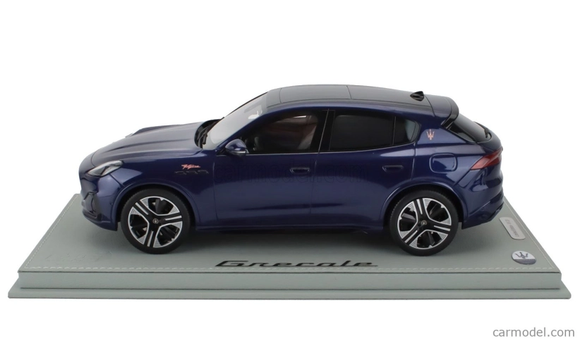 Bbr-models Maserati Grecale Folgore Suv 2022 - Con Vetrina - With Showcase 1:18 Blu Intenso - Blue Met