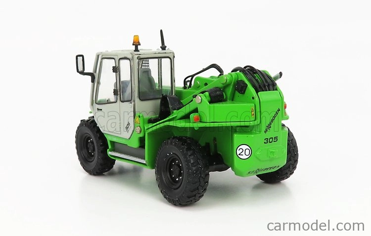 Ros-model Sennebogen 305 Multihandler Telescopic Tractor 1:50 Zelené Stříbro