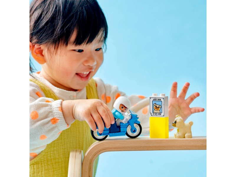 LEGO DUPLO - Policajná motorka