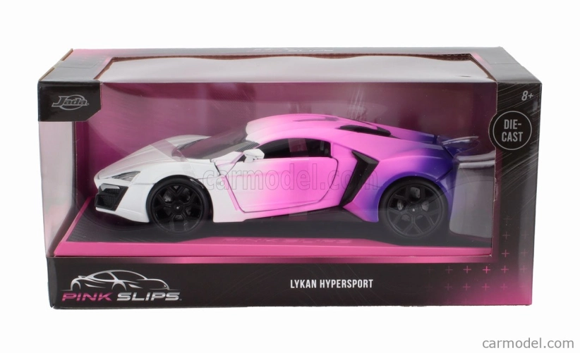 Jada Lykan Hypersport 2014 1:24 bielo-ružová