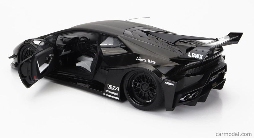 Autoart Lamborghini Huracan Liberty Walk Lb Silhouette Works Gt 2018 1:18 Black