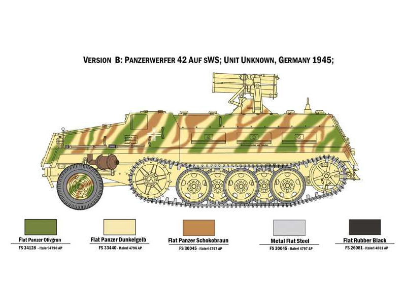 Italeri Panzerwerfer 42 auf SWS 15 cm (1:35)