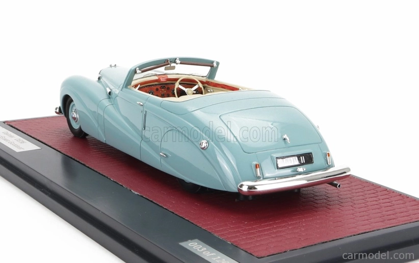 Matrix scale models Damler De36 Hooper ''green Goddess'' Cabriolet Open 1953 1:43 Zelená