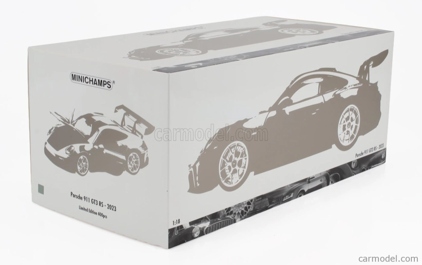 Minichamps Porsche 911 992 Gt3 Rs Coupe 2023 1:18 Silver