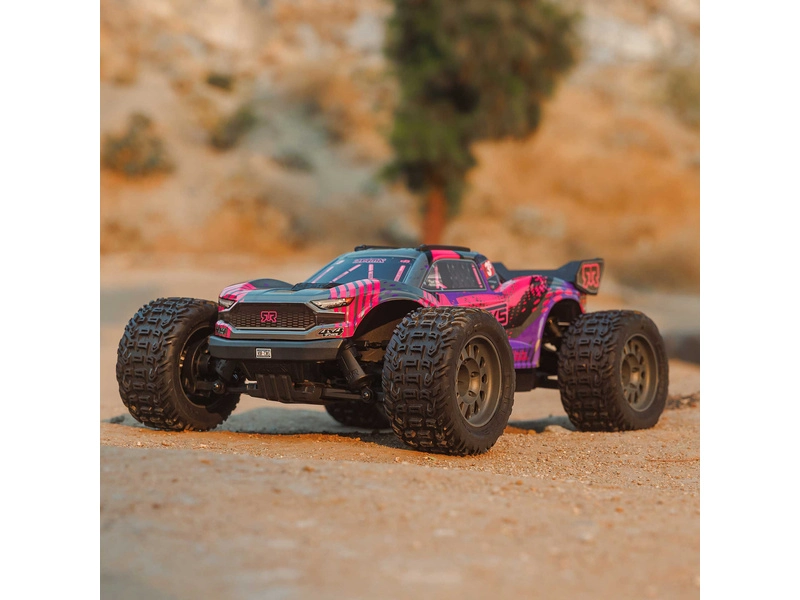 RC auto Arrma Vortex 223S BLX 1:10 4WD RTR DSC, fialová