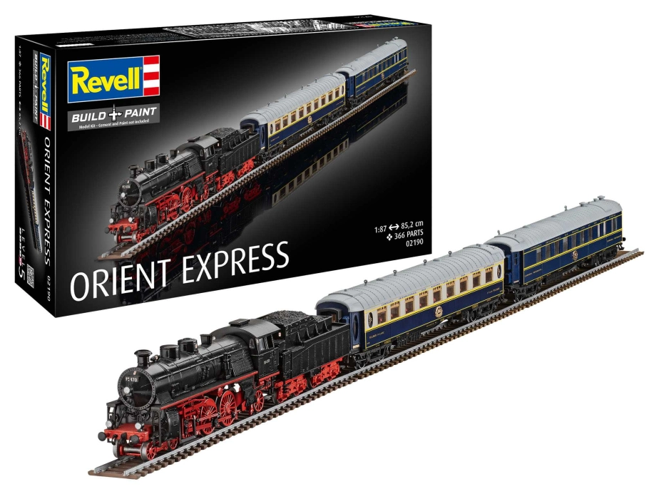 Plastic ModelKit lokomotíva 02190 – Orient Express (1:87)