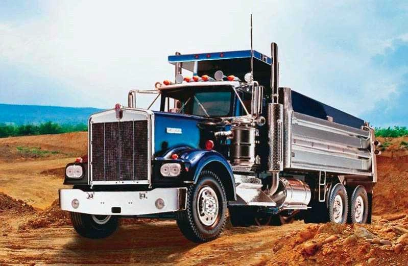 Plastic ModelKit MONOGRAM truck 2628 - Kenworth W-900 Dump Truck (1:25)