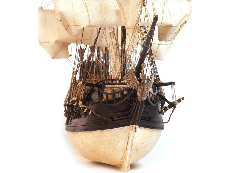 OCCRE Black Swan pirátská loď 1:75 kit