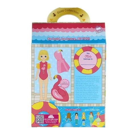 Bábika Lottie Plavec