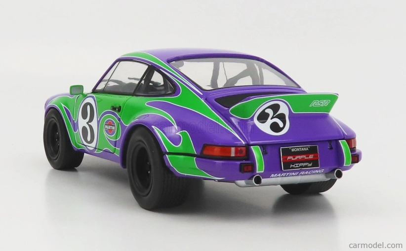 Solido Porsche 911 Rsr Coupe N 3 Happy Tribute 1973 1:18 Purple Green