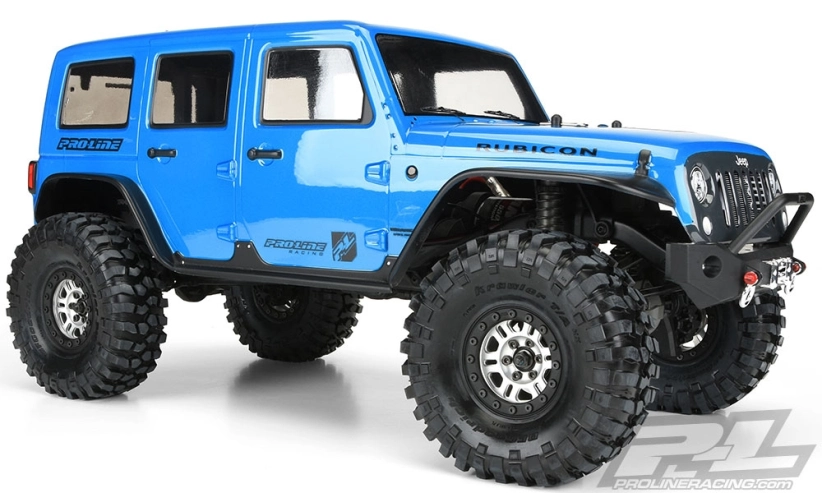 Jeep Wrangler číra karoséria pre TRX-4 Traxxas podvozok