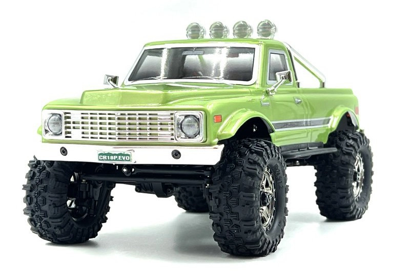 Mini Crawler Hobby Plus / Absima CR-18P EVO-V2 Convoy 1:18 RTR - zelený