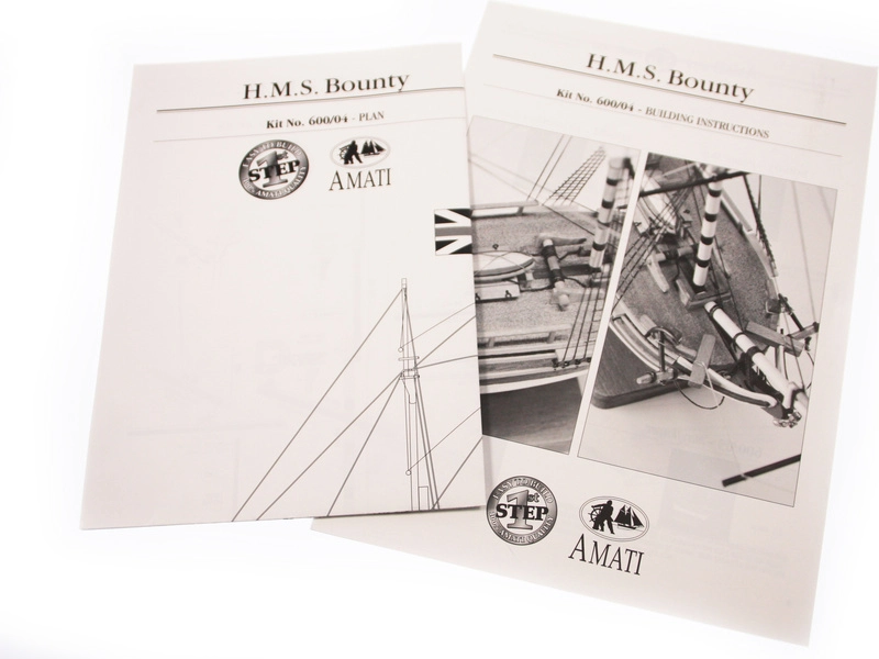 AMATI H.M.S. Bounty 1:135 First step kit