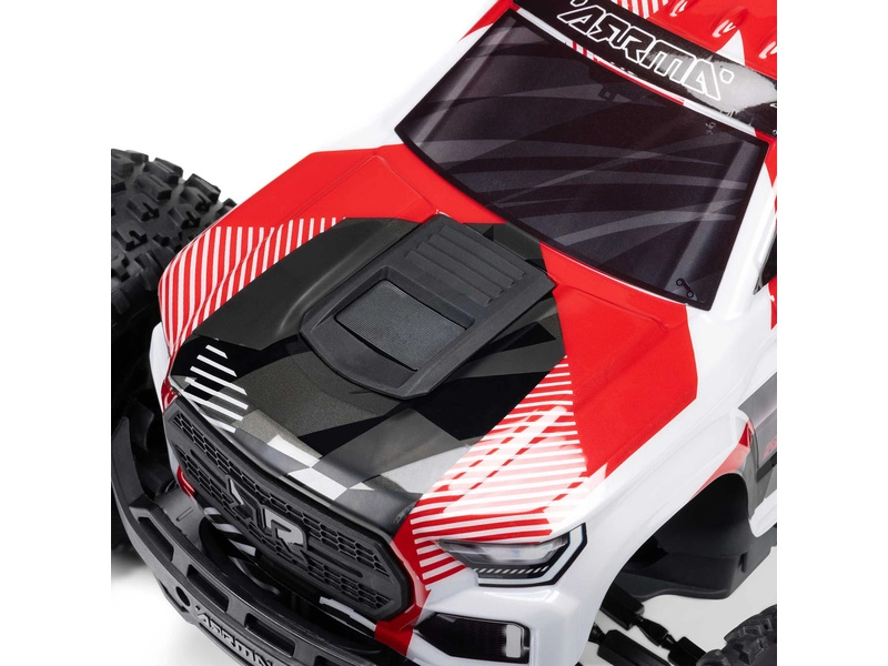 RC auto Arrma Granite 223S BLX 1:10 4WD RTR DSC, červená