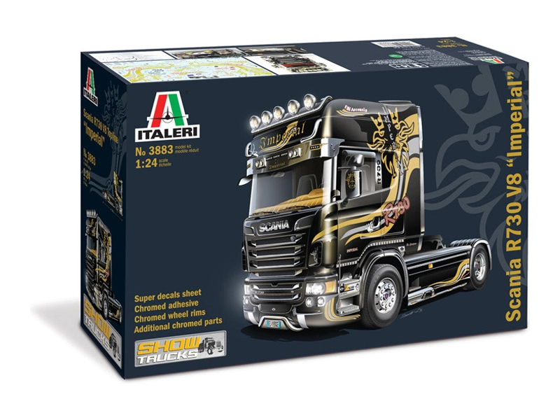 Italeri SCANIA R V8 TOPLINE „IMPERIAL“ (1:24)