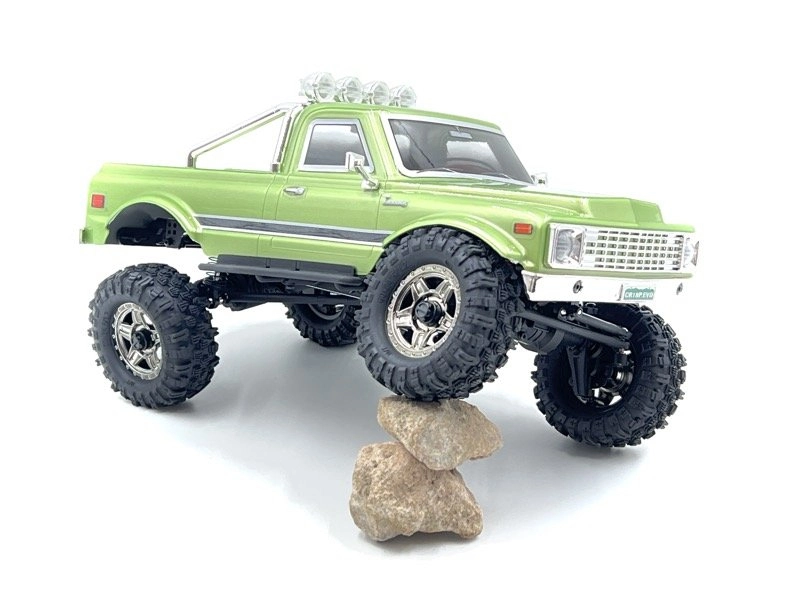 Mini Crawler Hobby Plus / Absima CR-18P EVO-V2 Convoy 1:18 RTR - zelený