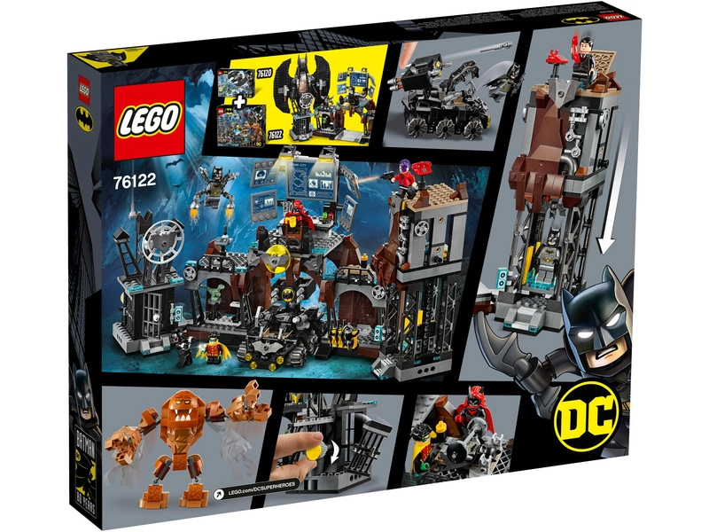 LEGO Super Heroes - Clayface útočí na Batmanovu jaskyňu