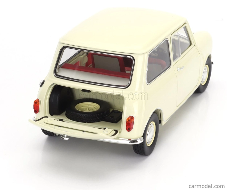 Kyosho Morris Mini Minor 1964 1:18 Staroanglická Bílá