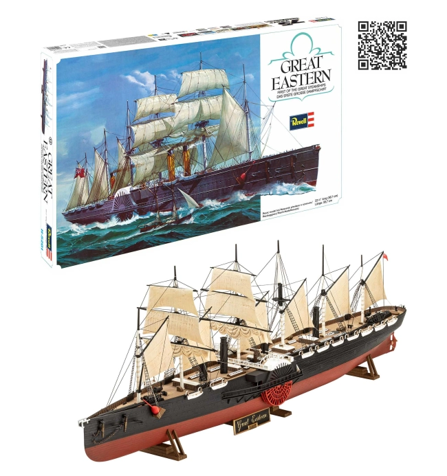 Plastic ModelKit loď 05608 - Great Eastern - 75 Years Plastic Modelling (1:388)