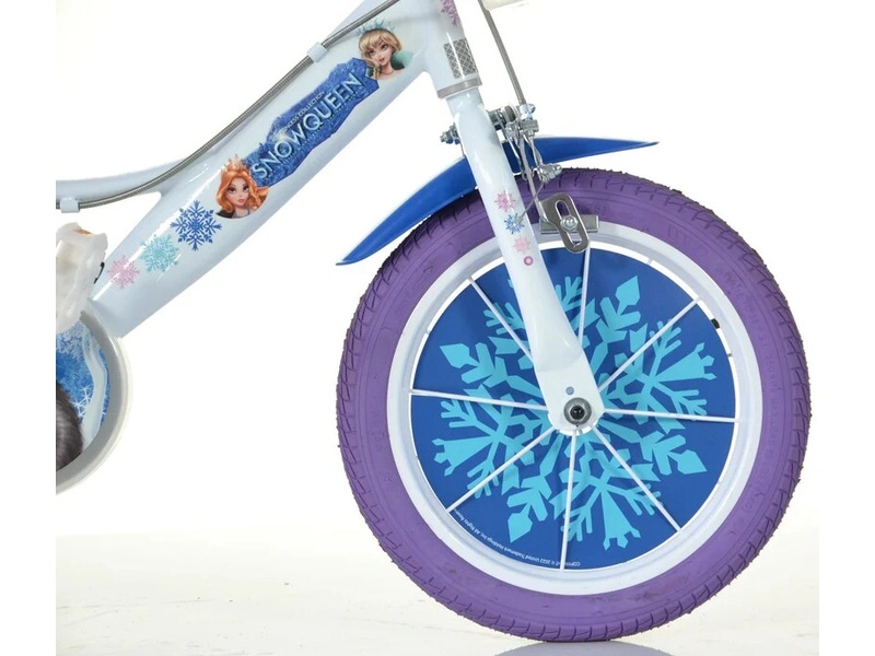 DINO Bikes - Detský bicykel 16" Snow Queen