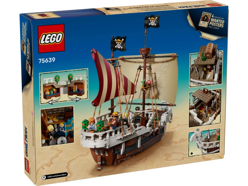 LEGO ONE PIECE - Pirátska loď Plávajúca Merry