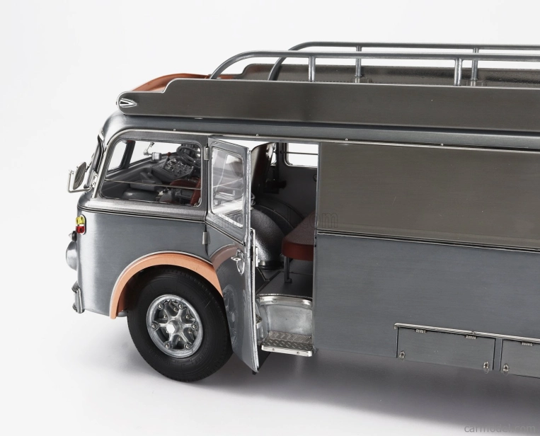Cmc Fiat 642rn2 Truck Bartoletti F1 Ferrari Car Transporter 1957 1:18 Čirá Povrchová Úprava Šedá