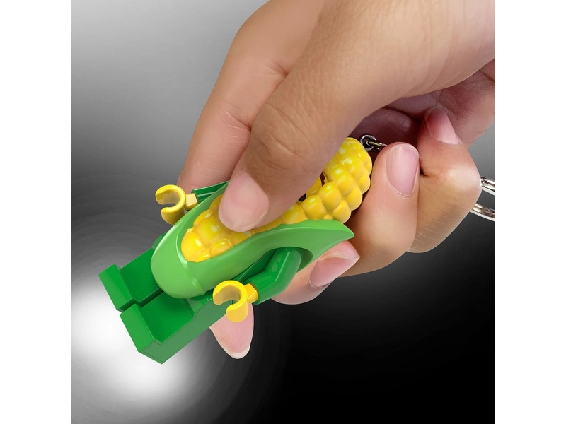 LEGO svietiaca kľúčenka - kukurica