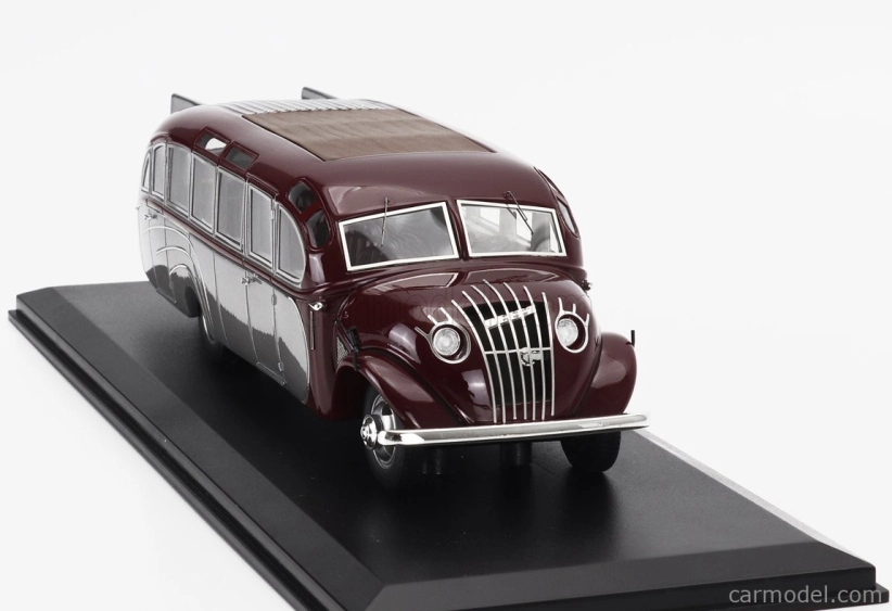 Autocult Opel Blitz Ludewig Aero Bus Autobus Germany 1934 1:43 Červená Stříbrná