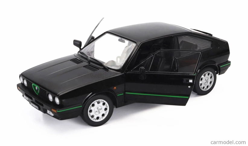 Mitica-diecast Alfa romeo Alfa Romeo Sprint 1.5 Quadrifoglio Verde 1983 1:18 Nero Black