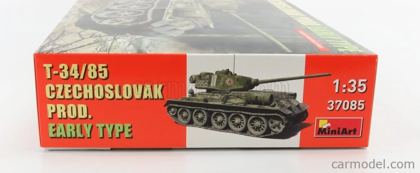Miniart Kampfpanzer T-34/85 Tank vojenský československý 1944 1:35 /