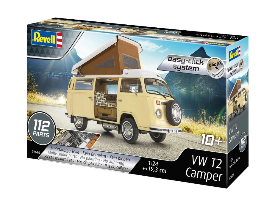 Revell EasyClick – Volkswagen T2 Camper (1:24)