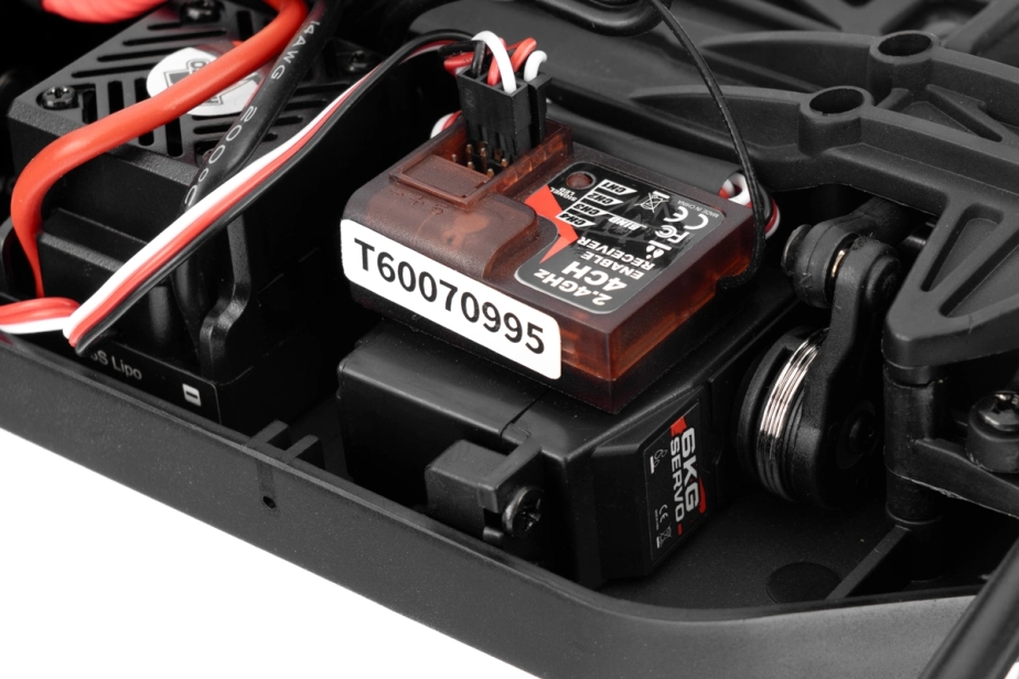 HiMOTO 1:10 Rally X Brushless 2,4 GHz RTR set, červená