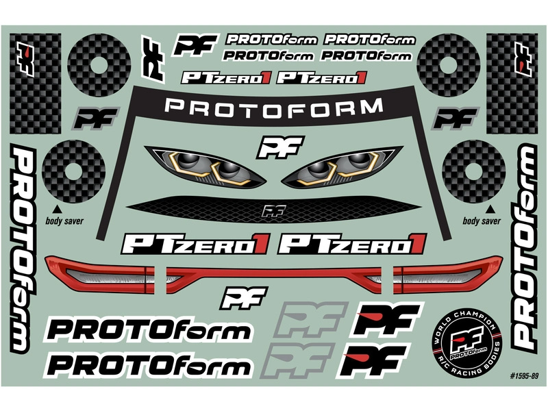 PROTOform karosérie 1:10 PTzero1 PRO-Lite nenabarvená (0.5mm) 190mm