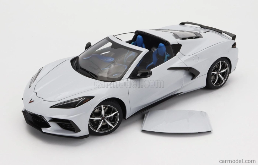 Autoart Chevrolet Corvette C8 Z51 Stingray Spider 2020 1:18 Keramická Matrice Šedá Met