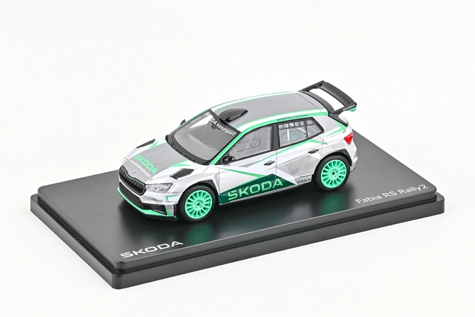Abrex Škoda Fabia IV RS Rally2 (2022) 1:43 - Škoda Motorsport Design 2023