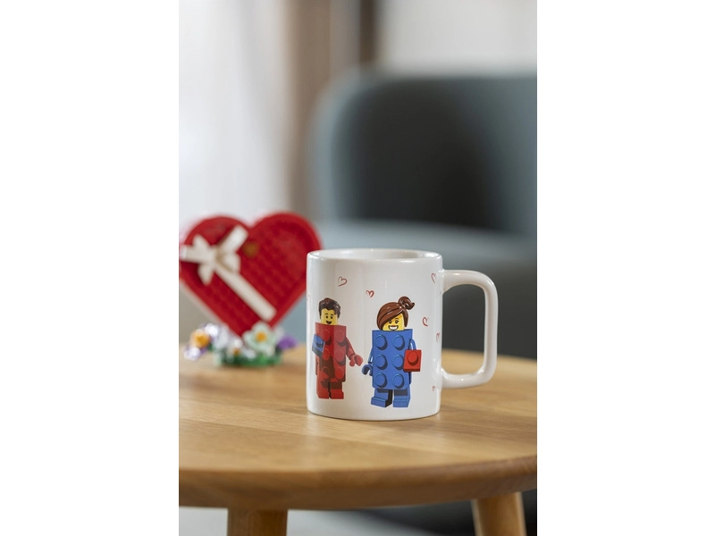 LEGO hrnček 300 ml - vianočný Santa