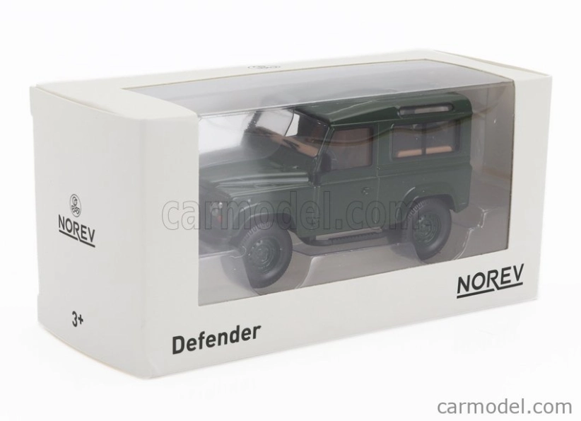 Norev Land rover Defender 1995 1:43 Tmavě Zelená