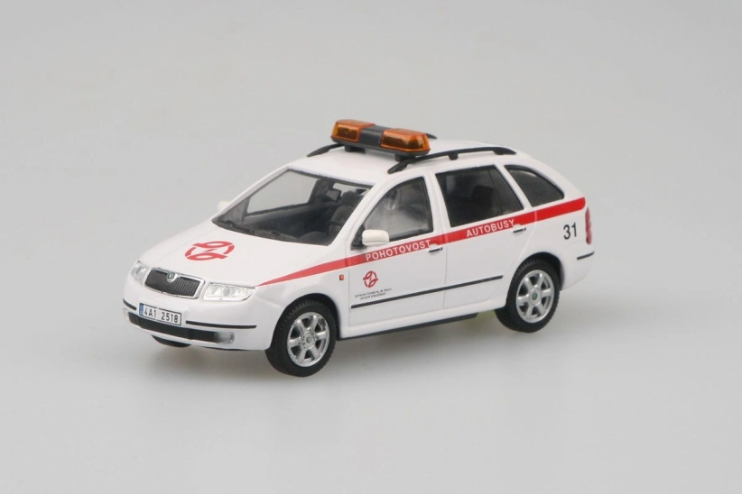 Abrex Škoda Fabia Combi (2000) 1:43 – DP hl.m. Prahy - Pohotovost Autobusy