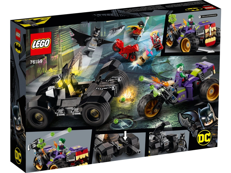 LEGO Super Heroes - Honba za Jokerom na trojkolke