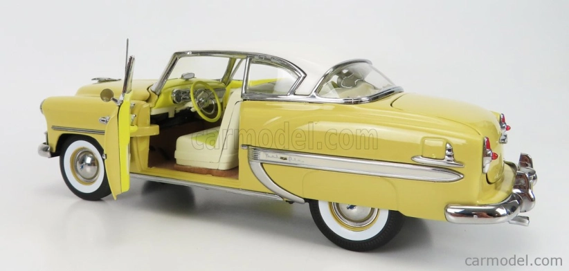 Sun-star Chevrolet Bel Air Coupe 1953 1:18 Žlutá Bílá