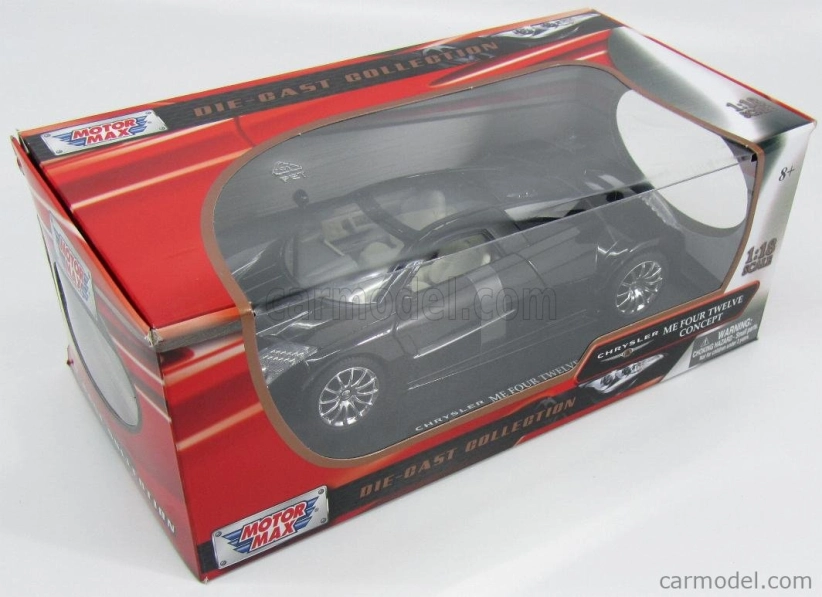 Motor-max Chrysler Four Twelve Concept 2005 1:18 Black