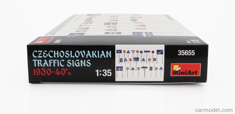 Miniart Accessories Segnali Stradali - Czechoslovakian Traffic Signs 1930-1940 1:35 /