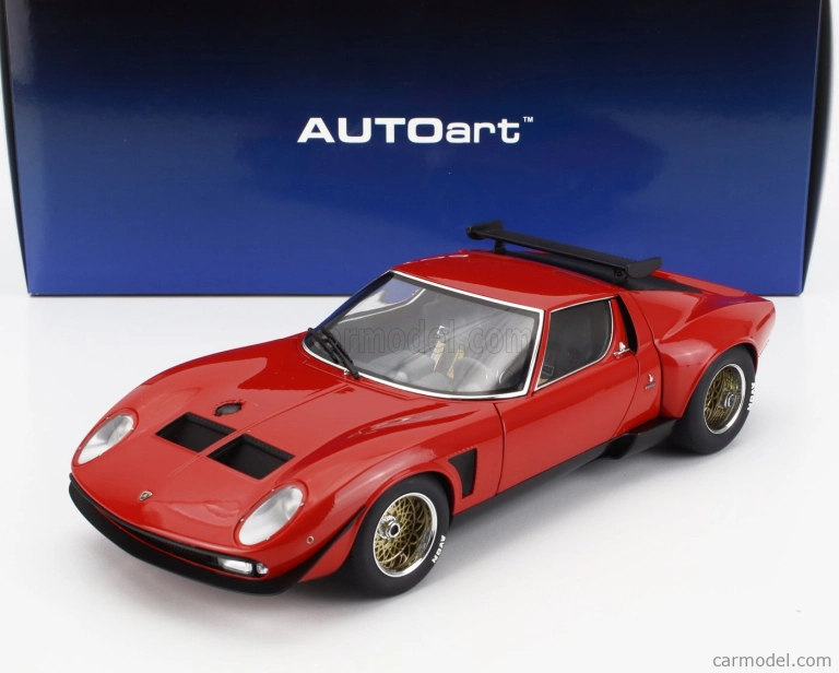 Autoart Lamborghini Miura Svr Jota 1968 1:18 červená