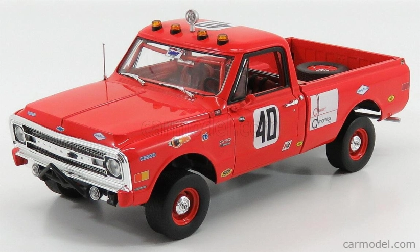Highway61 Chevrolet C-10 350 N 40 Pick-up Baja 1969 1:18 Červená