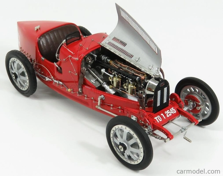 Cmc Bugatti T35 N 11 Nation Colour Project Taliansko 1924 1:18 červená