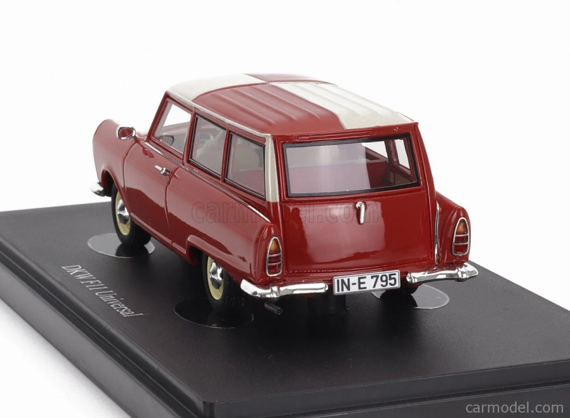 Autocult DKW F-11 Universal Nemecko 1961 1:43 Červená
