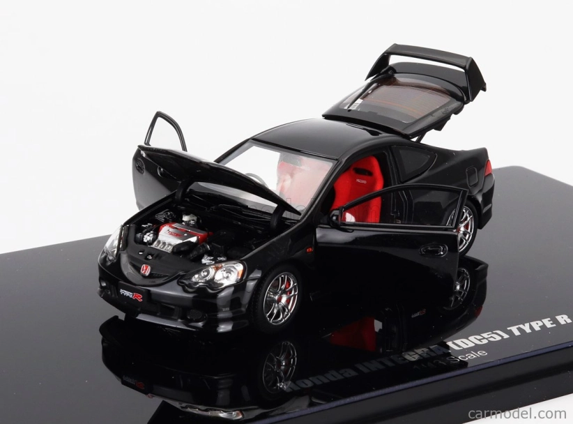 Lcd-model Honda Integra (dc5) Type R 2006 1:43 Black